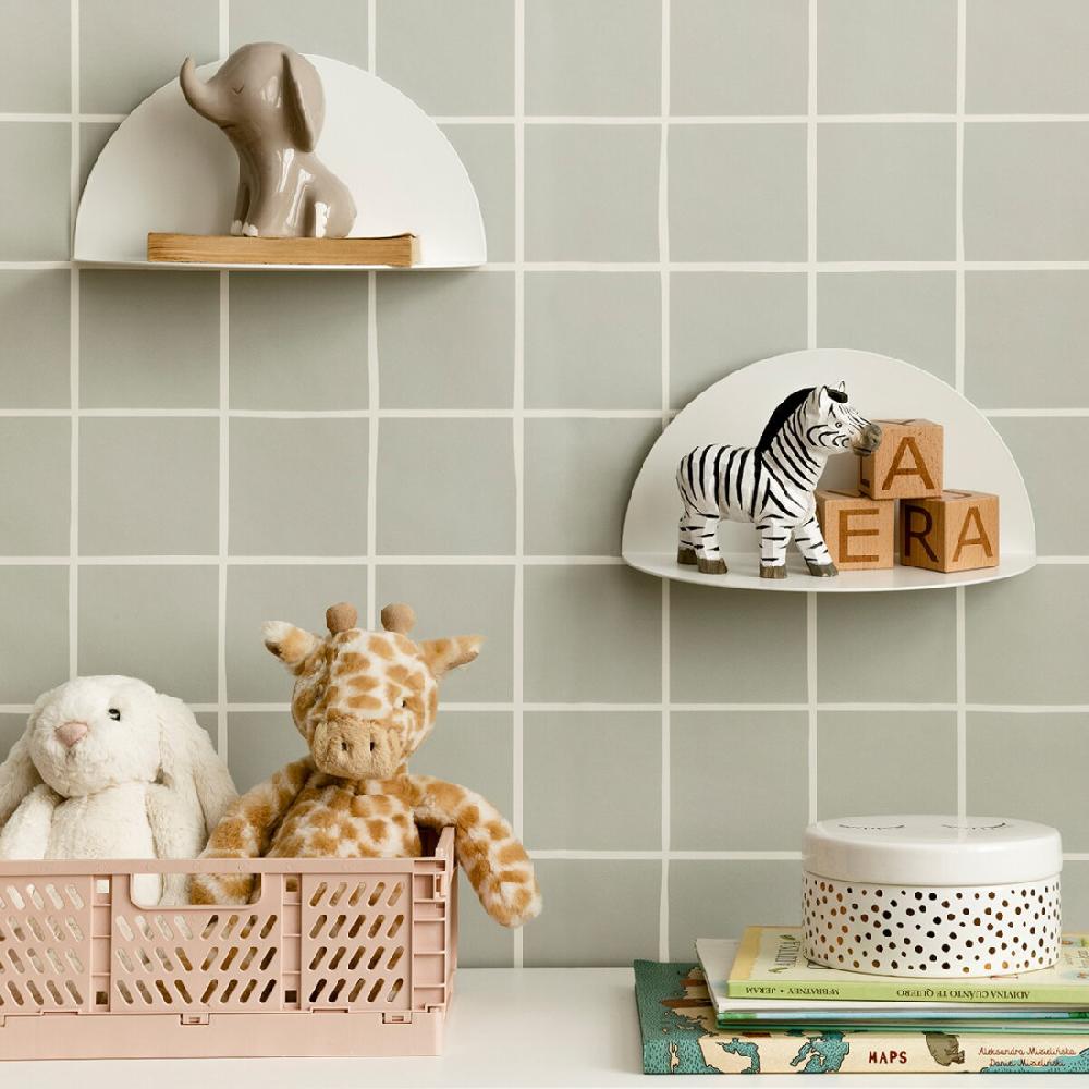 kenay home Estante blanco infantil