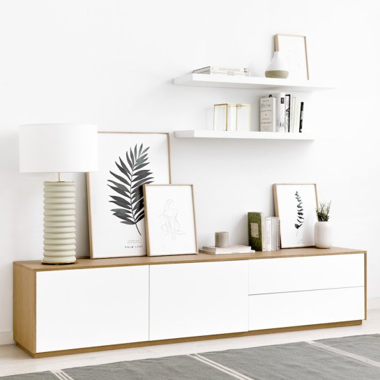 Kenay Home Estante Blanco Personalizable