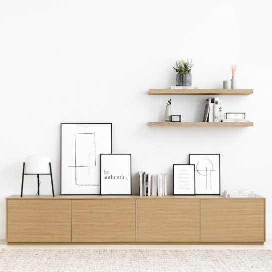 Kenay Home Estante Roble Personalizable