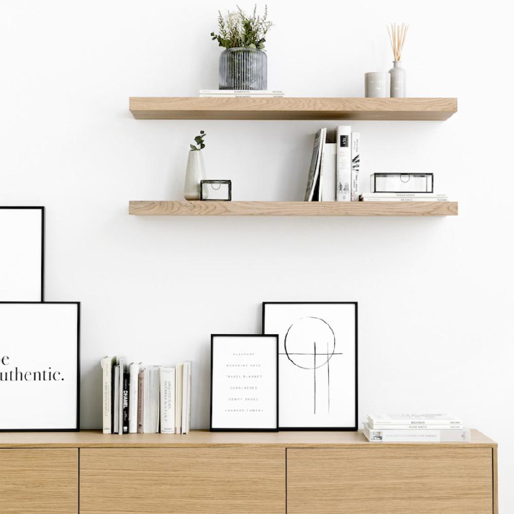 kenay home Estante roble personalizable