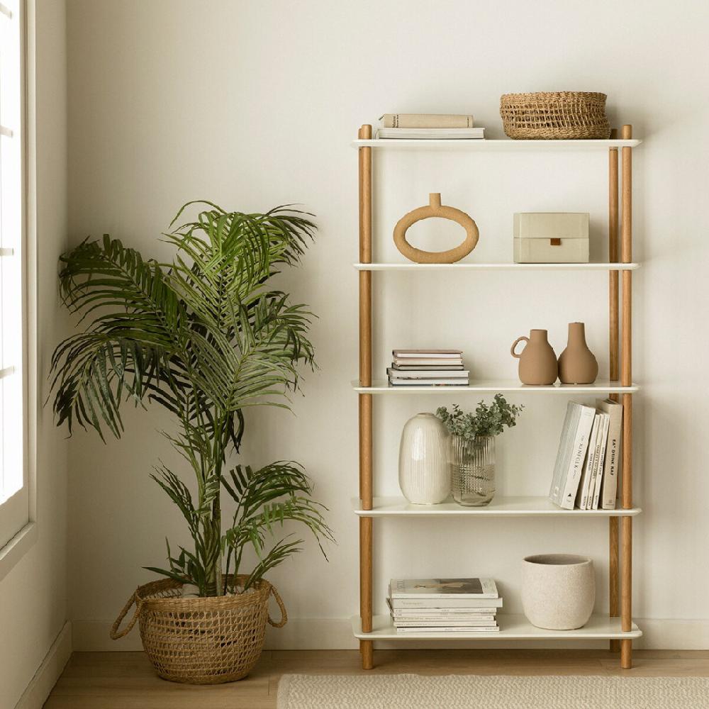 kenay home Estantería 149 blanco-natural