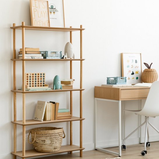Kenay Home Estantería 149 Natural Infantil