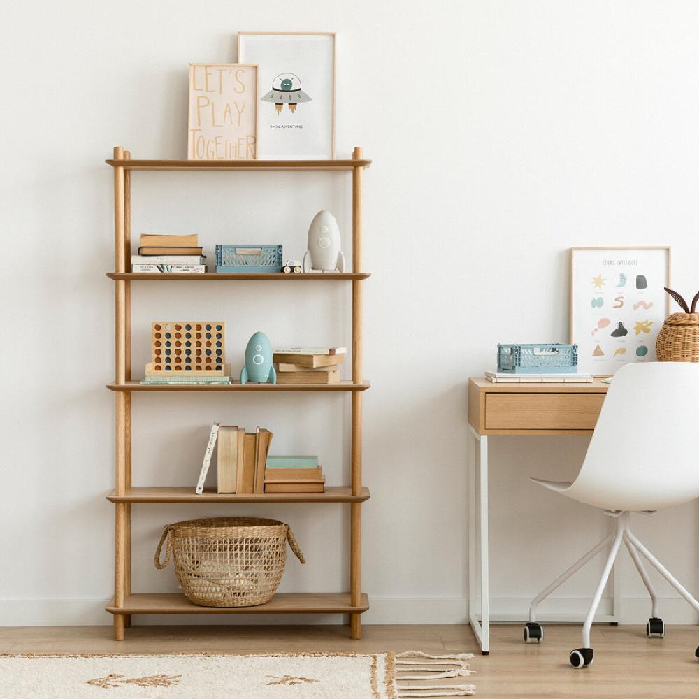 kenay home Estantería 149 natural infantil