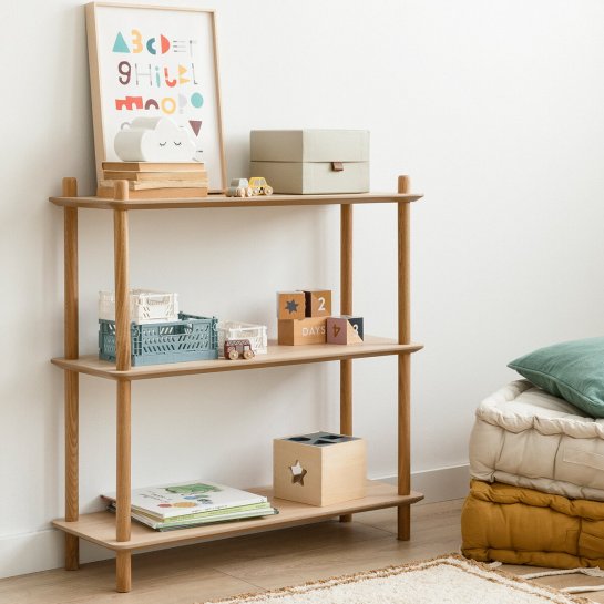Kenay Home Estantería 82 Natural Infantil