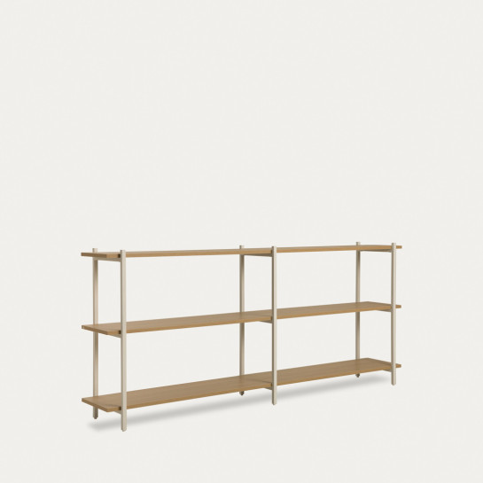 Kenay Home Estantería Baja Doble