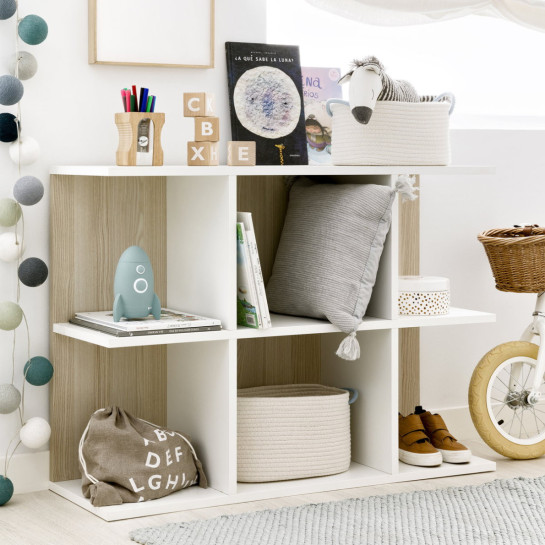 Kenay Home Estantería Baja Personalizable