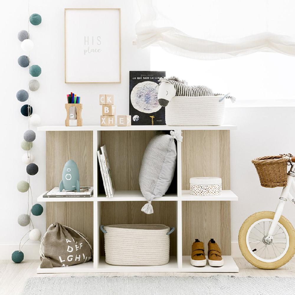 kenay home Estantería baja personalizable