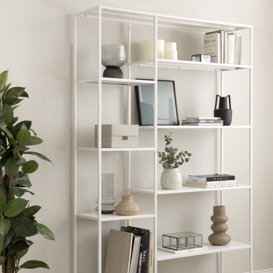 Kenay Home Estantería Blanca