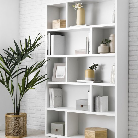 Kenay Home Estantería Blanca