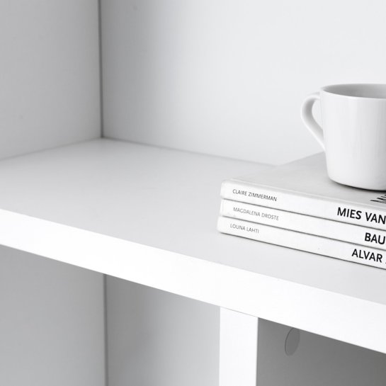 Kenay Home Estantería Blanca