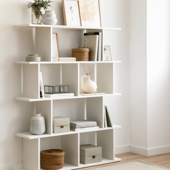 Kenay Home Estantería Blanca