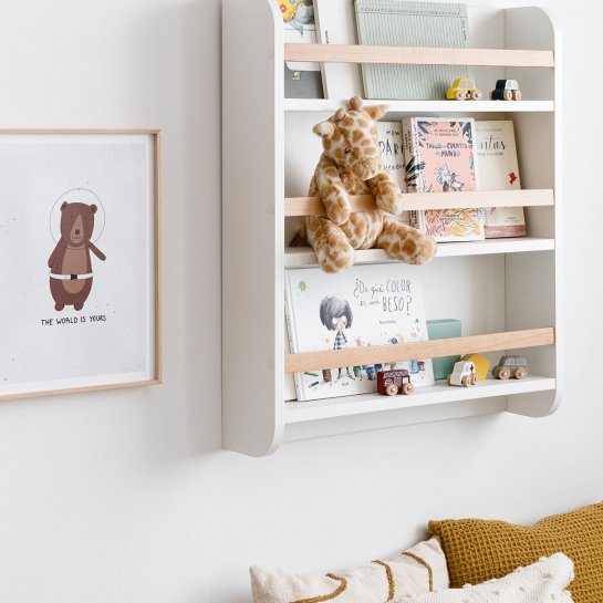 Kenay Home Estantería Blanca Personalizable