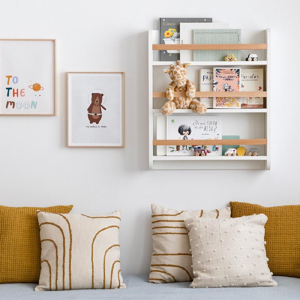 kenay home Estantería blanca personalizable