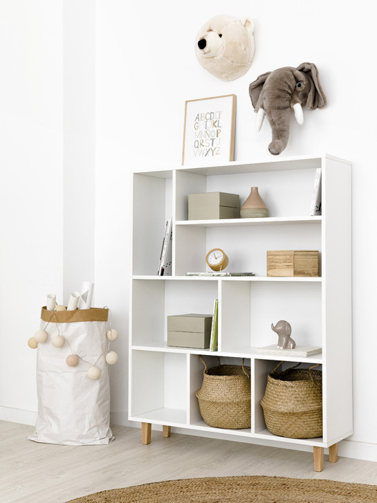 Kenay Home Estantería Blanca