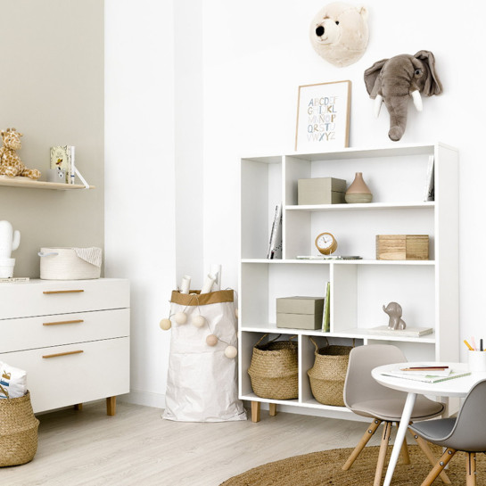 Kenay Home Estantería Blanca