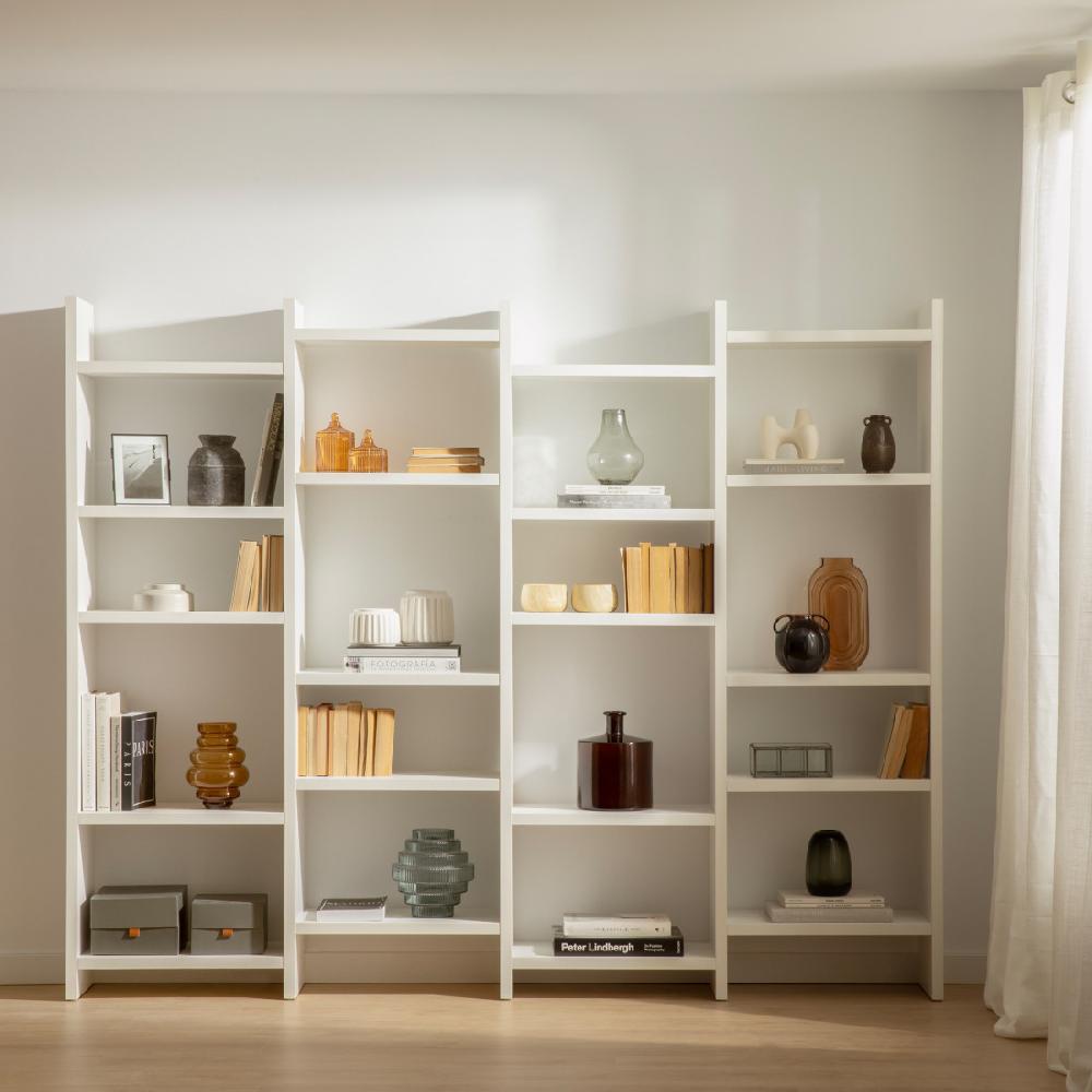 kenay home Estantería blanca XL