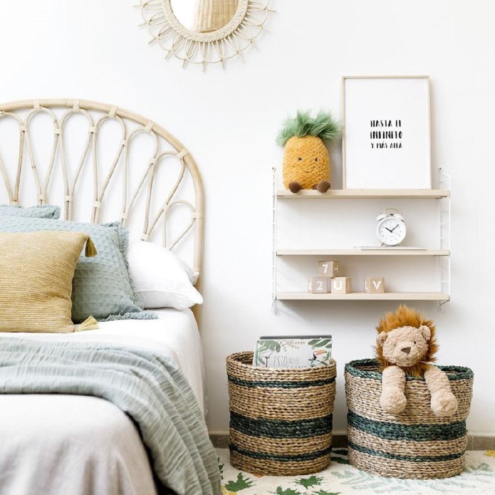 kenay home Estantería fresno blanco