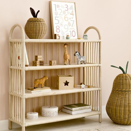 Kenay Home Estantería Ratán Infantil