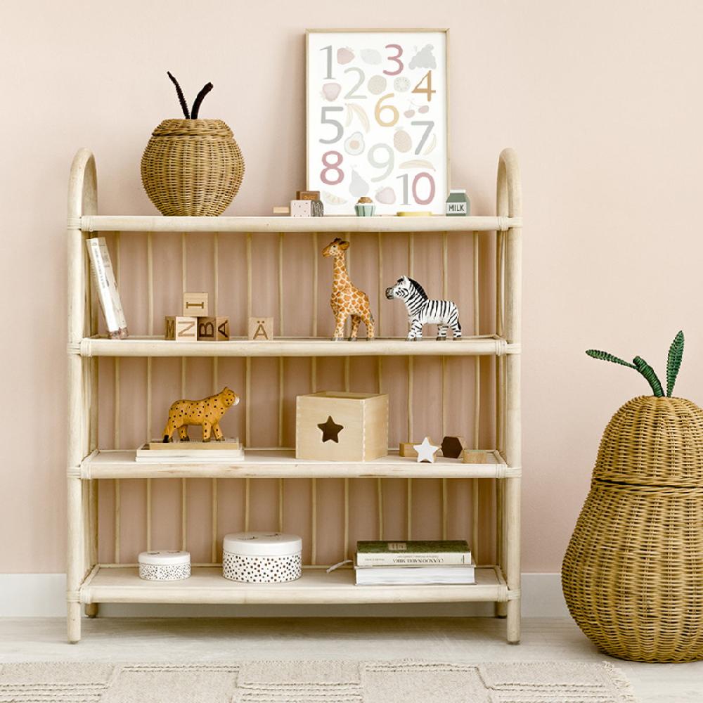 kenay home Estantería ratán infantil
