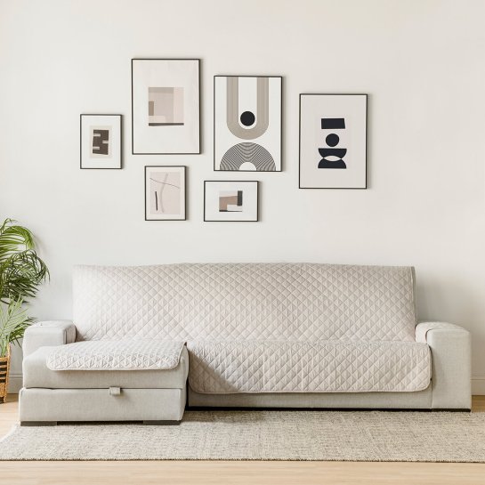 Kenay Home Funda Chaise 240 Cm Marfil