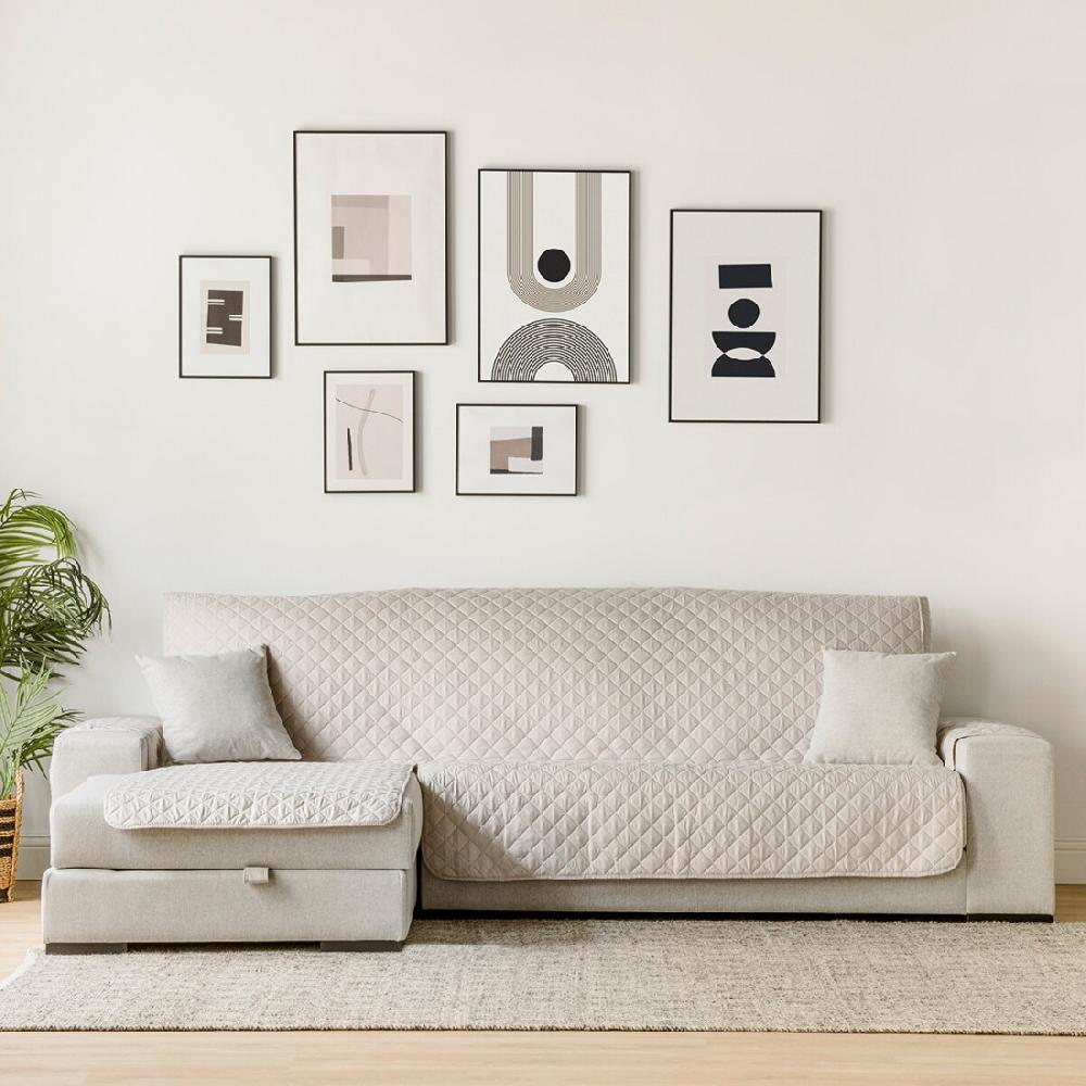 kenay home Funda chaise 240 cm marfil