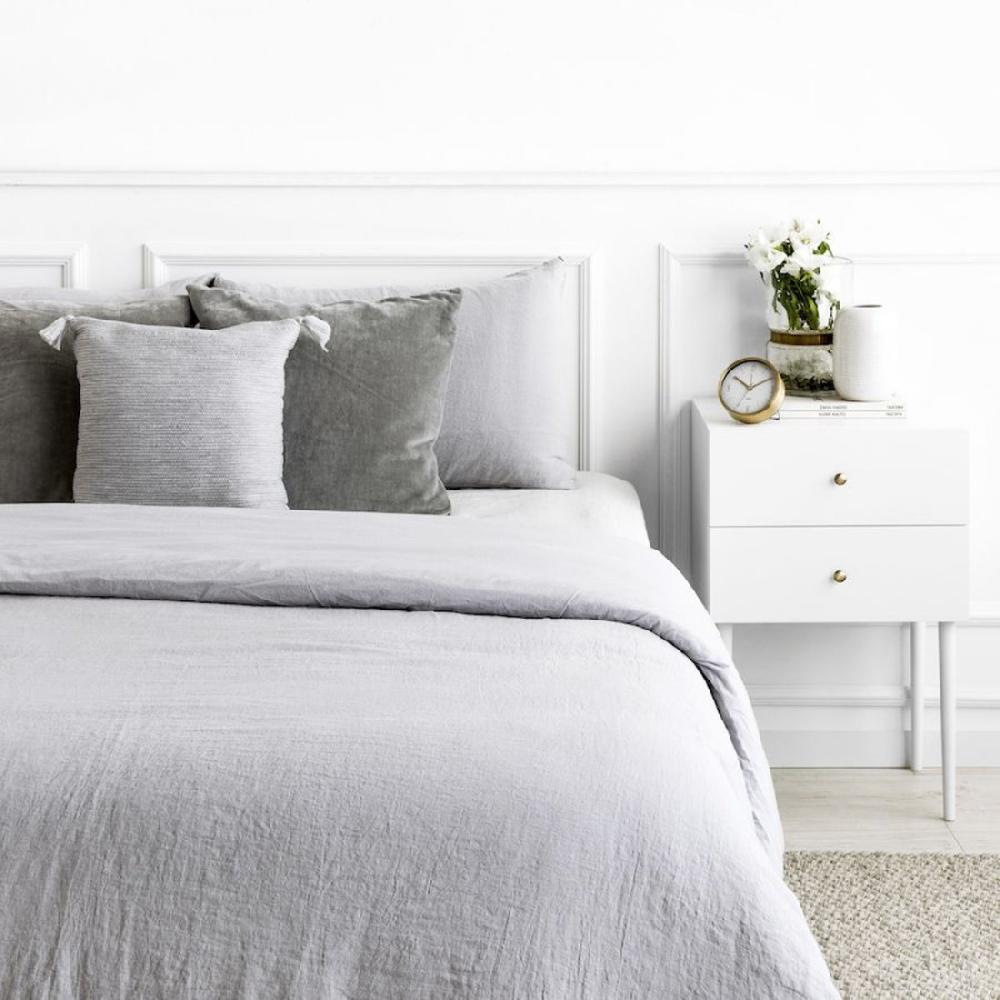 kenay home Funda nórdica gris claro 220x220