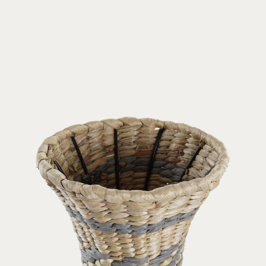 Kenay Home Jarrón Fibra Natural Pequeño