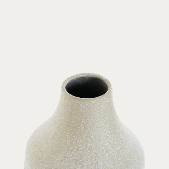 Kenay Home Jarrón Metal Gris