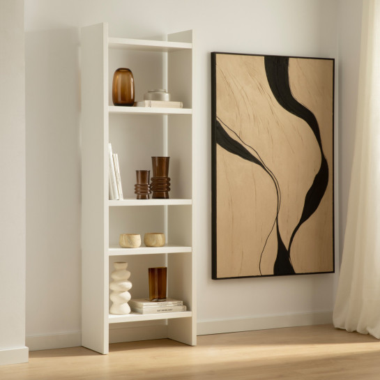 Kenay Home Jarrón Vidrio Marrón Pequeño