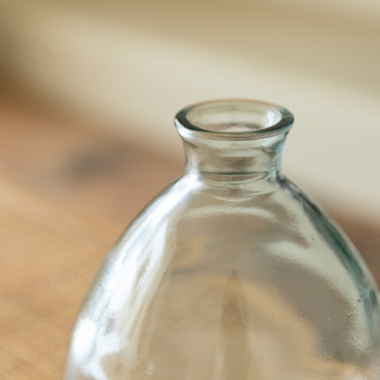 Kenay Home Jarrón Vidrio Transparente