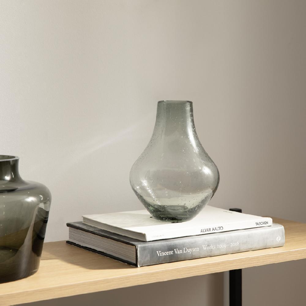 kenay home Jarrón vidrio transparente