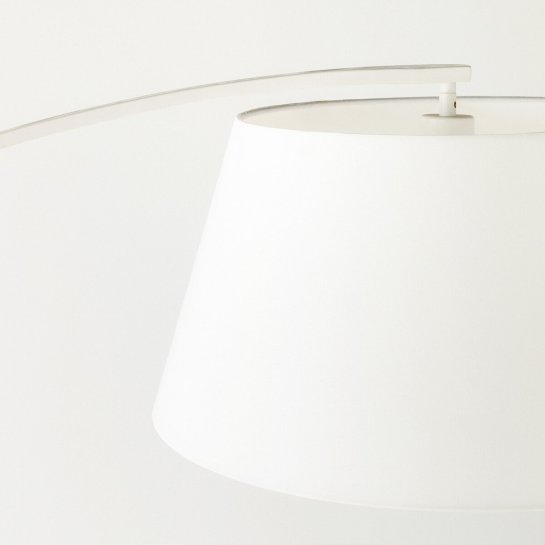 Kenay Home Lámpara De Pie Blanca