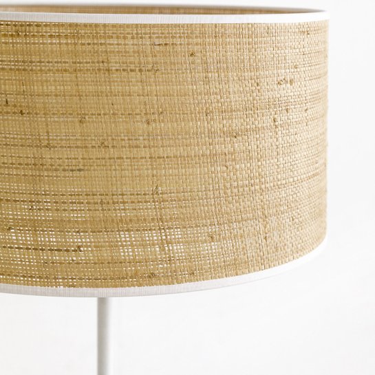 Kenay Home Lámpara De Pie Blanca