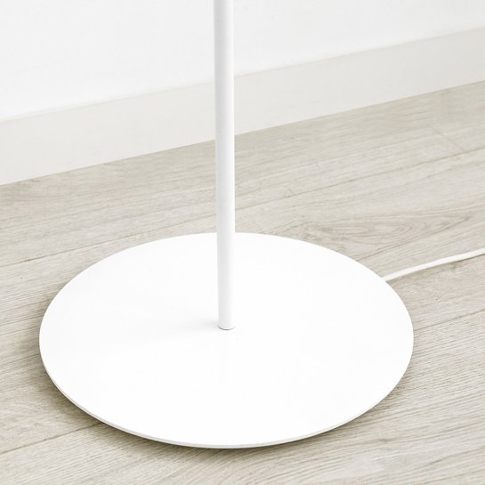 Kenay Home Lámpara De Pie Blanca