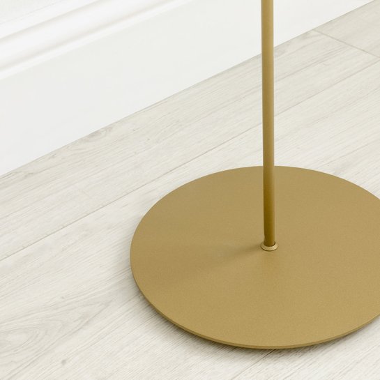 Kenay Home Lámpara De Pie Dorada