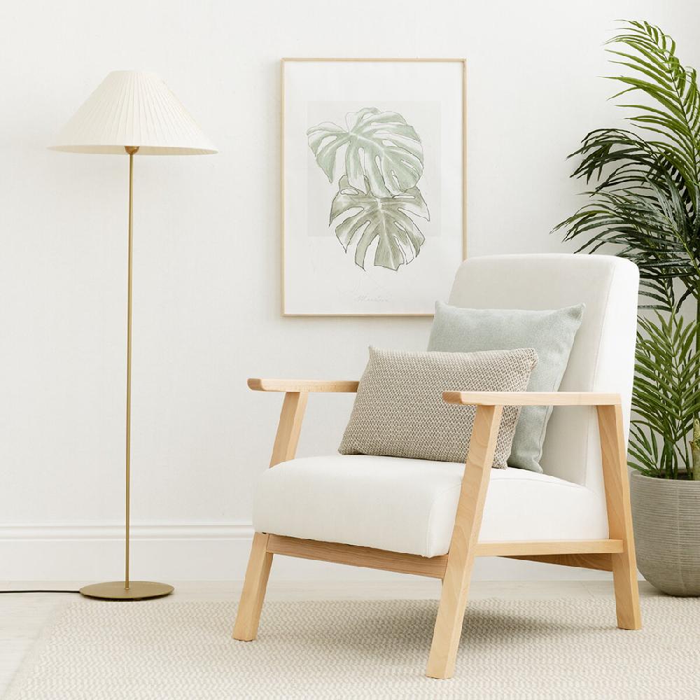 Kenay Home Lámpara De Pie Dorada