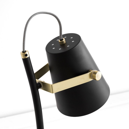 Kenay Home Lámpara De Pie Negra