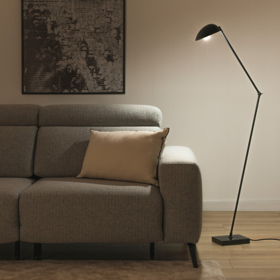 Kenay Home Lámpara De Pie Negra