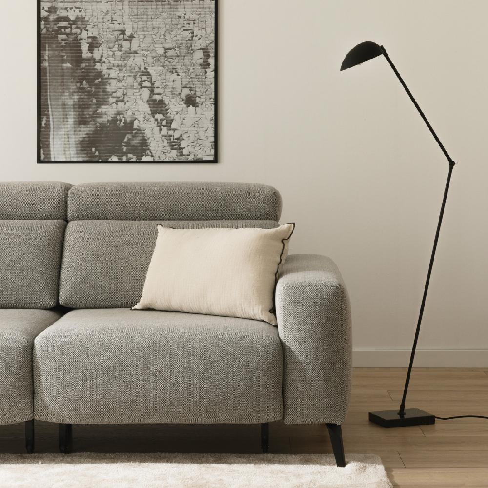 kenay home Lámpara de pie negra