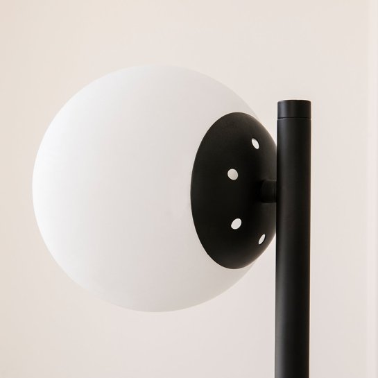 Kenay Home Lámpara De Pie Negra