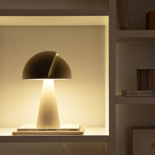 Kenay Home Lámpara De Sobremesa Beige