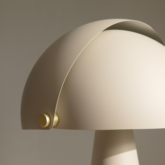 Kenay Home Lámpara De Sobremesa Beige