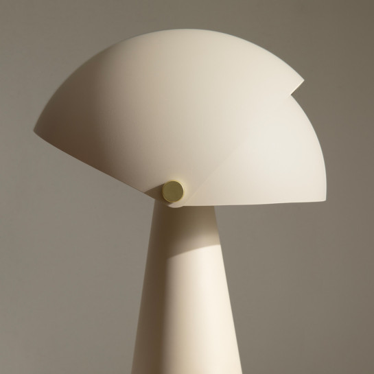 Kenay Home Lámpara De Sobremesa Beige