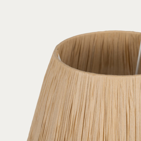 Kenay Home Lámpara De Sobremesa Beige Grande