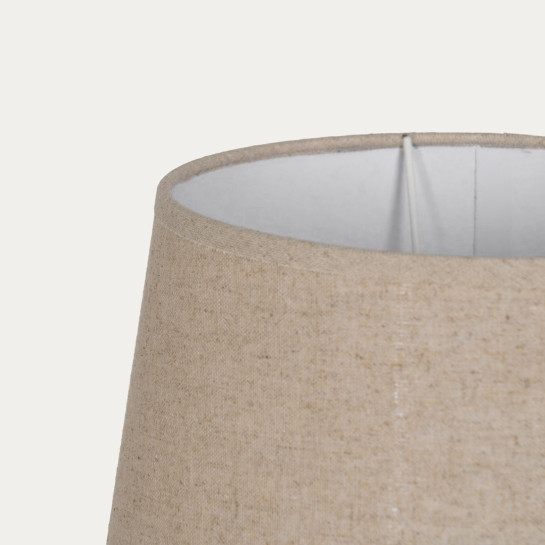 Kenay Home Lámpara De Sobremesa Beige Grande