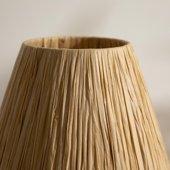 Kenay Home Lámpara De Sobremesa Beige Pequeña