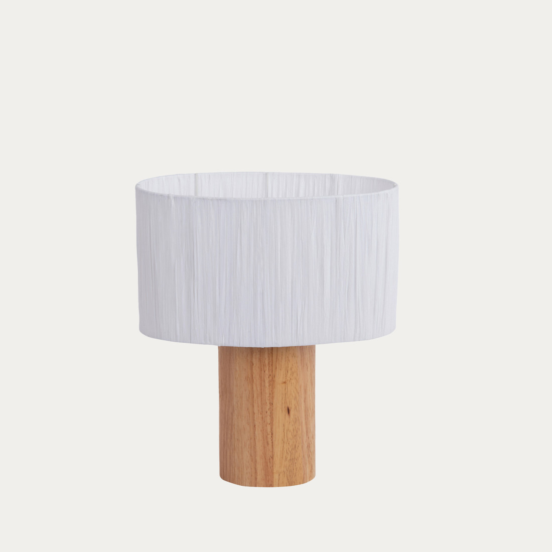 kenay home Lámpara de sobremesa blanca