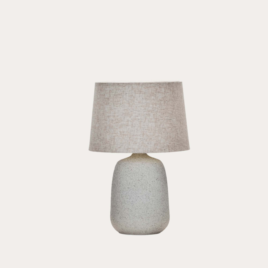 kenay home Lámpara de sobremesa blanca