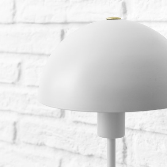 Kenay Home Lámpara De Sobremesa Blanca