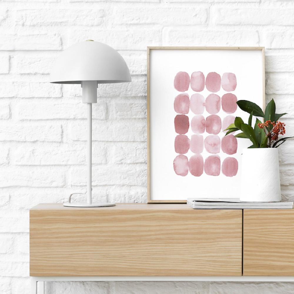 kenay home Lámpara de sobremesa blanca